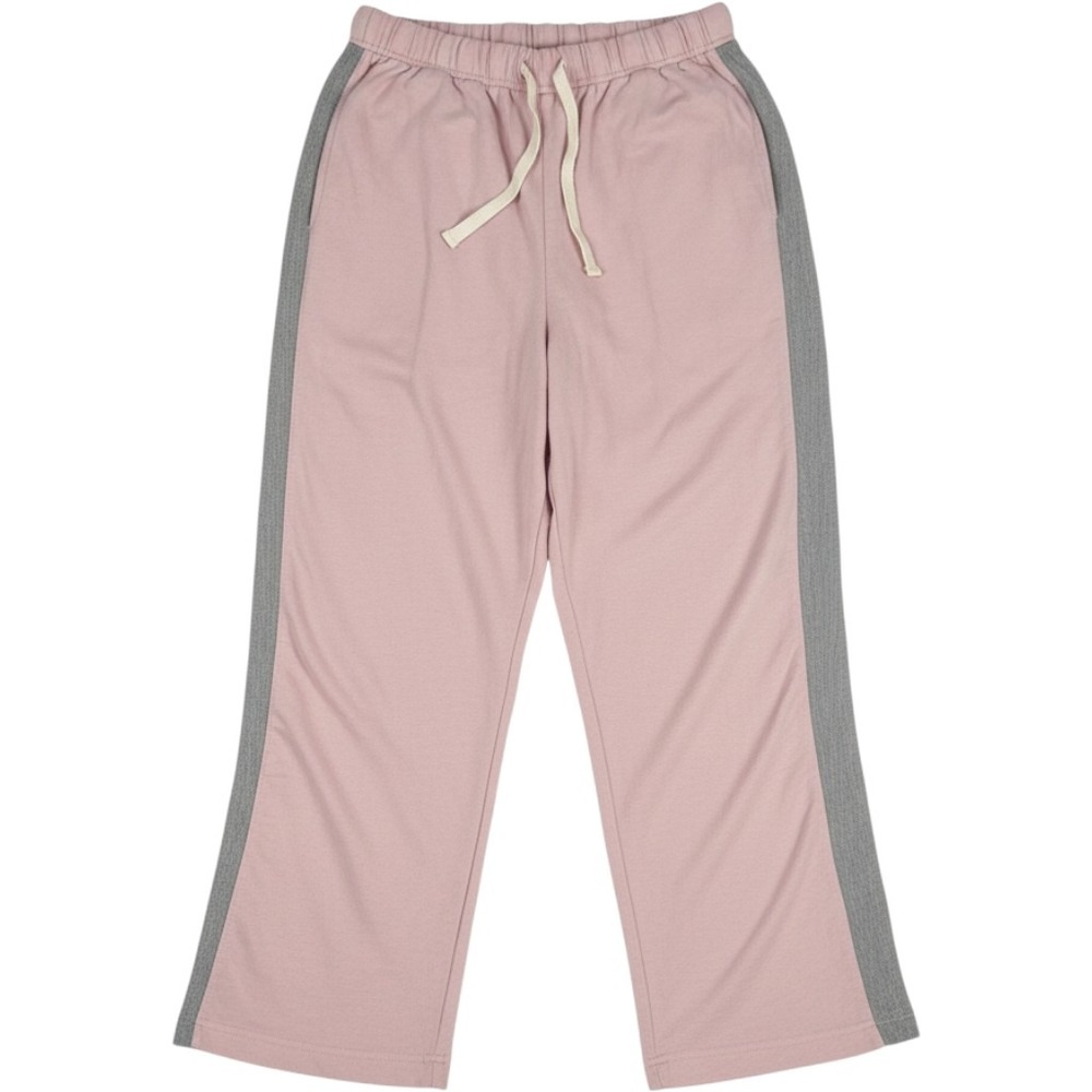Beaux Art Pink Gray Cotton Full Zip Hoodie and Pants Tracksuit Set XL - Picture 5 of 14